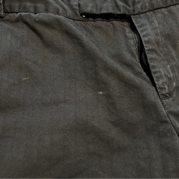 Old Navy Black Flat Bermuda Shorts Y2K - Picture 11 of 11